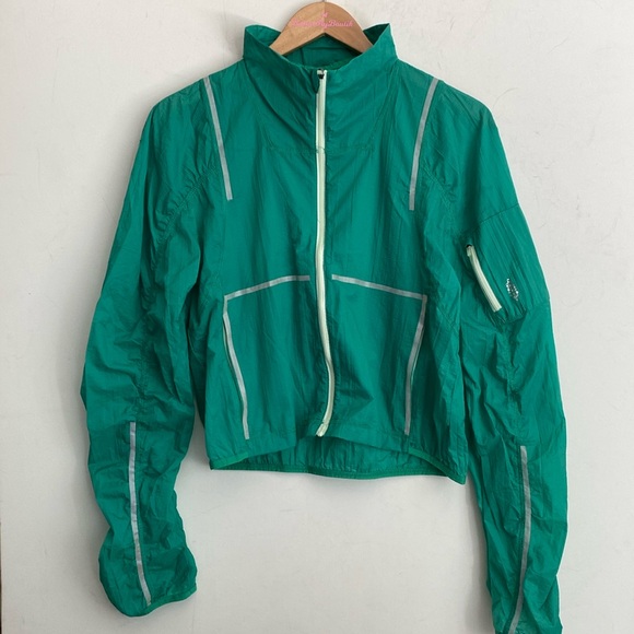 (A11) Free People Great Escape Run Black Windbreaker Jacket FP Movement, Size M - Picture 5 of 12